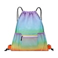 thumbnail image 2 of Lightweight Drawstring Sackpack with Breathable Mesh Construction and Adjustable Straps for Athletic Training Travel Essentials, 2 of 6