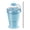 Blue, variant on CJWD Collapsible Silicone Ice Kettle Bottle, 2-in-1 Portable Ice Sphere Maker and Drinking Cup for Backyard Picnic, Leakproof Travel Mug for Morning Iced Matcha, Green