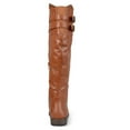 thumbnail image 4 of Journee Womens Tori Stacked Heel Riding Boots, 4 of 10