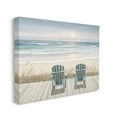 thumbnail image 4 of Stupell Industries Chairs with Beach Sunrise Landscape Painting Gallery Wrapped Canvas Art Print Wall Art, 48 x 36, 4 of 8
