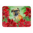 thumbnail image 1 of Carolines Treasures CK1335RUG Brussels Griffon Poinsettas Machine Washable Memory Foam Mat, 1 of 4