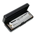 thumbnail image 2 of MasteelfCA 1 Pce Durable Harmonica de Bleus à 10 Trous 20 Tons Petit Instrument Harmonica de Bleus, 2 of 8