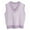 Purple, variant on Women's Aesthetic Clothes Casual V-Neck Pullover Shirt Collision Color Sleeveless Sweater Vest TBKOMH