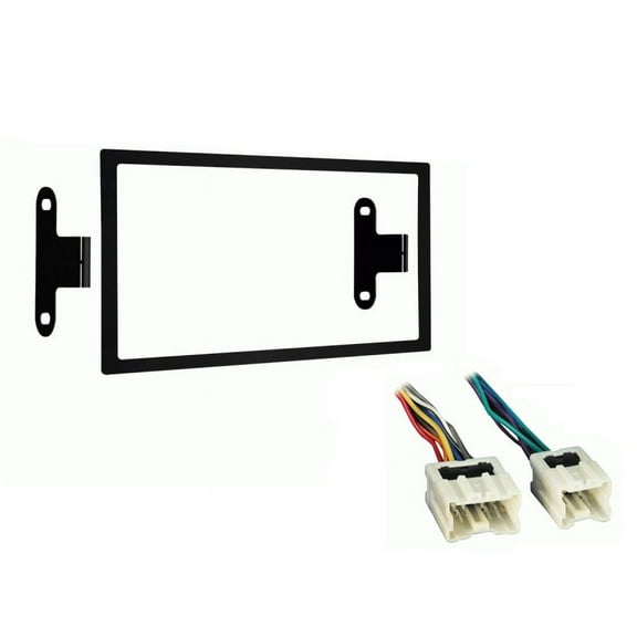 Fits Nissan Xterra 2000-2004 Double DIN Stereo Harness Radio Install Dash Kit