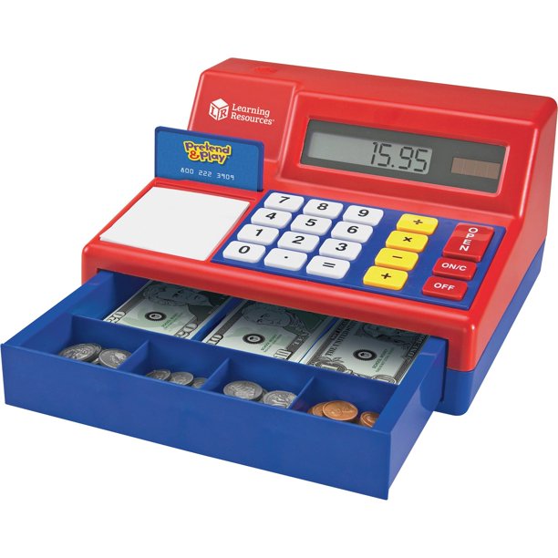 Learning Resources Pretend & Play Calculator Cash Register Walmart