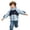 Q18 Blue, variant on Mifsaly Boys Windbreaker Jacket Zip Up Hooded Jackets Color Block Windproof Lightweight Outerwear with Zipper Pockets for Fall Outdoor