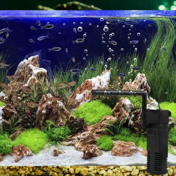 Jinveno Aquarium filtre submersible pompe à oxygène de l'eau du