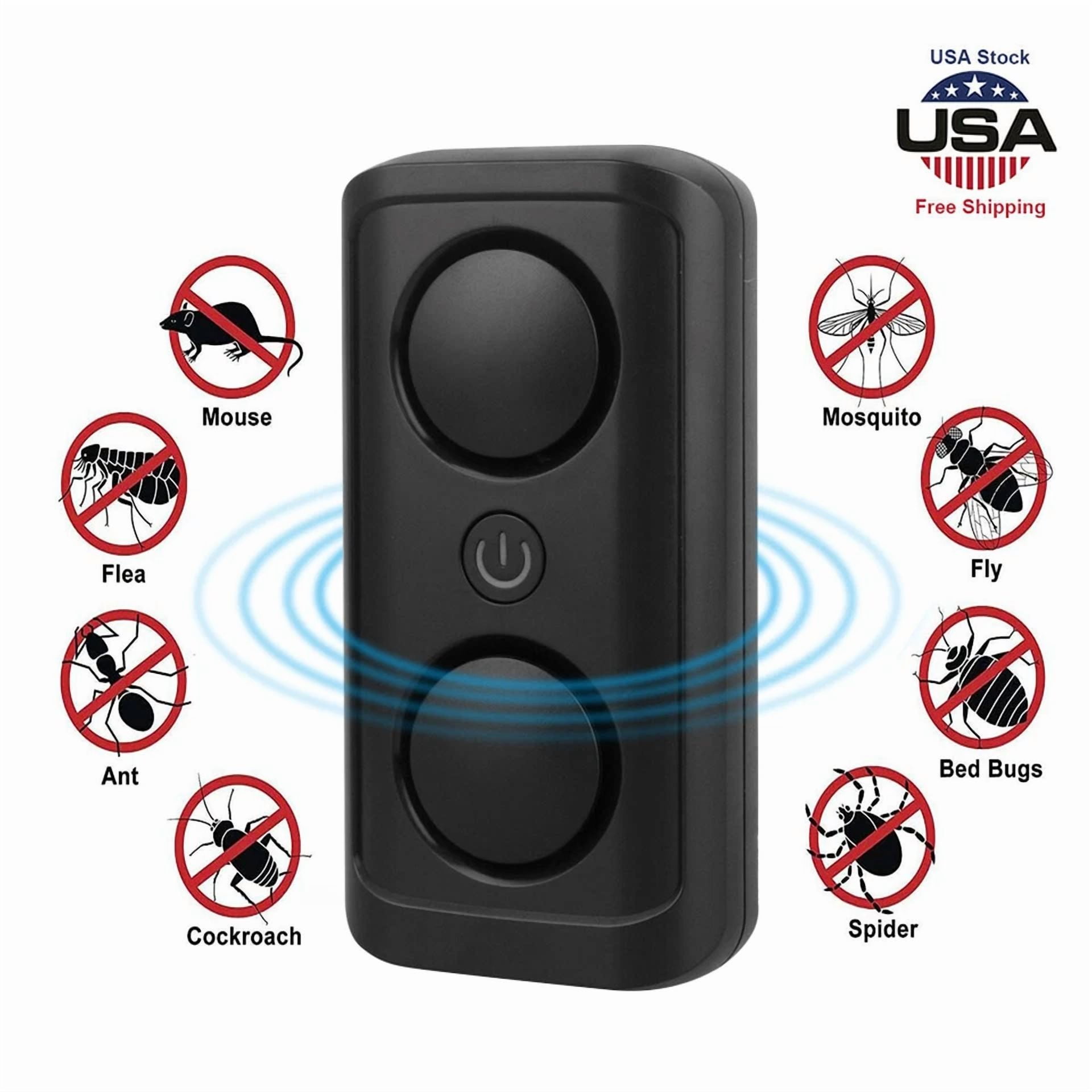 CIRCLE- 2025 Ultrasonic Pest Repeller Control Electronic Repellent Bug Mice Rat Reject
