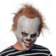 thumbnail image 1 of Máscara de látex Pennywise para fiesta de disfraces de carnaval de Halloween, 1 of 1