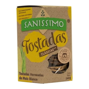 Tostadas de maíz Sanissimo   horneadas 240 g