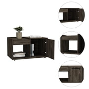 One - door cabinet for coffee table / Family room use / Long - term usability