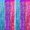 Blue Purple Pink, variant on 2 Pack Light Blue Shiny Metallic Tinsel Foil Fringe Curtains, Glitter Door Streamer Photo Booth Backdrop, Decorative Tinsel Curtain for Birthday, Bachelorette & Christmas Parties