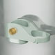 thumbnail image 5 of Soporte de pared para secador de pelo | Organizador autoadhesivo sin taladro | Estante de almacenamiento para baño y salón | Plástico verde menta | Tamaño universal para secadores de pelo, 5 of 5