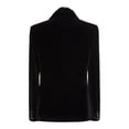 thumbnail image 3 of IWRICH Men's Classic Velvet Suit with Sparkling Rhinestones Beaded Peak Lapel Tuxedo Set Jacket Formal Prom Party Wedding Black XL, 3 of 5