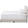 thumbnail image 3 of Bowery Hill Nailhead Upholstered Full Bed in Light Beige, 3 of 8