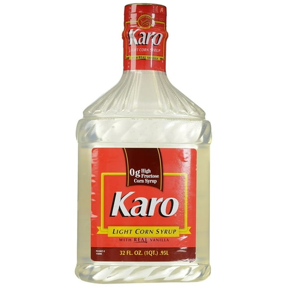 Karo Light Corn Syrup with Real Vanilla Extract, 32 oz
