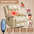 Ergonomic Power Lift Recliner with Massage/Heating for Elderly, 160