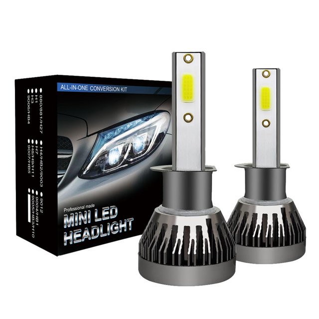 2X H4 de bombillas LED para delanteros Coche 36W 6000LM Lámpara de luz de haz alto / bajo Zulema Faros LED para vehículos