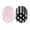 D, variant on Halloween Disposable Tableware, 10pc Black Pink Ghost Paper Plates for Home Party Table Decoration (7 Inch)