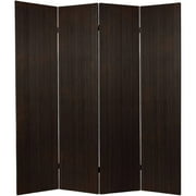 Oriental Furniture 6 Ft Tall Frameless Bamboo Room Divider