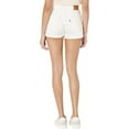 thumbnail image 3 of Levi's Women's 501 Original High Rise Denim Shorts White 30, 3 of 4