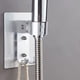 thumbnail image 2 of Soporte de ducha de mano ajustable cabezal de ducha montado en Ehuebsd la pared de aluminio soporte de asiento de baño, 2 of 5