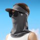 thumbnail image 5 of Mascarilla de ala ancha para mujer, sombrero para el sol, cuello, cara, solapa, protección UV, visera, sombrero, jardín, pesca, senderismo, 5 of 5