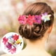 thumbnail image 3 of KAKOWELY 10 pinzas para el pelo con diseño de orquídea para mujer., 3 of 4