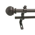 thumbnail image 2 of Montevilla 5/8" Facet Ball Double Curtain Rod Set, 2 of 4