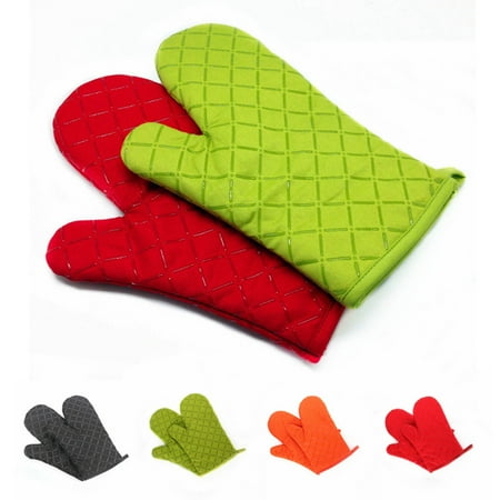 

Oven Mitt Small Silicone Pot Holders Oven Rack Guards Red
