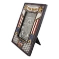 thumbnail image 4 of Military Patriotic USA Flag Star Veteran Memorial Our Hero 4"X6" Picture Frame, 4 of 4