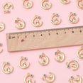 thumbnail image 6 of U8MO 20x Crescent Moon Bunny Rabbit Charms Pendants for DIY Necklace Jewelry Making, 6 of 7