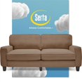 thumbnail image 1 of Serta Palisades 73" Sofa Tan, 1 of 13