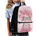 thumbnail image 2 of Jeiento Strawberry School Bag Set of 5 for Girls Sweet Lightweight Kids Backpack with Lunch Bag, Pencil Case and Bookmarks 17 Inch School Backpack for 9-12 Years Old, 2 of 8