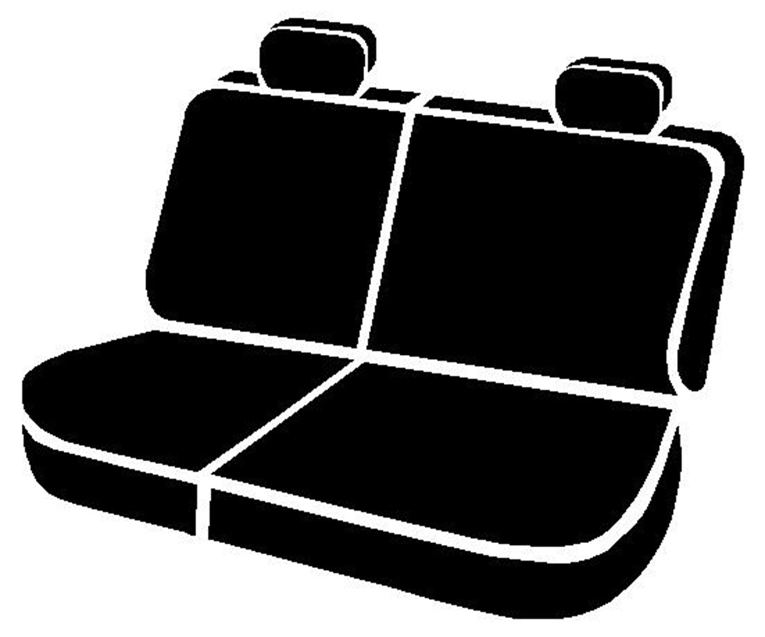 Fia Inc. SP82-25 GRAY FIASP82-25 GRAY 07-13 SILVERADO/SIERRA SP S/COVER GRAY REAR SPLIT 60/40