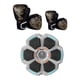 thumbnail image 5 of Máquina de boxeo con música, entrenador de boxeo con objetivo de pared para ejercicio práctico en interiores Guantes blancos y negros, 5 of 8