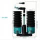 thumbnail image 2 of Filtro de Acuario USB con Bomba de Agua Eléctrica para Pecera, Bomba de Aire, Skimmer, Esponja Bioquímica, Filtro Biológico para Acuario, 200 A., 2 of 5
