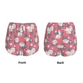 thumbnail image 3 of Daiia Rose Flowers Pattern Women's 2 in 1 Running Shorts - Lightweight Athletic Workout Gym Yoga Shorts Liner with Phone Pockets-Medium, 3 of 7