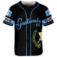 thumbnail image 2 of Lotusprinthandmade Personalized Guatemalan Baseball Jersey Shirt XS-5XL Multicolor, Guatemala Jersey, 2 of 5