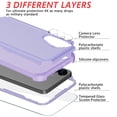 thumbnail image 3 of Diverbox Heavy Duty Case for Samsung Galaxy S25+ Plus, Shockproof Protective Phone Cover with Camera Control Button and Screen Protector - Purple, 3 of 7