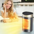 thumbnail image 4 of Kumdkd 1500W Portable Space Heater with Thermostat - Fast Heating for Bedroom/Office (Overheat & Tip-Over Protection, Energy-Saving Fan Mode), 4 of 7
