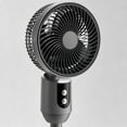 thumbnail image 5 of Standing Fan for Bedroom, 1190CFM Pedestal Fans Oscillating, Adjustable Floor Fan with DC Motor, 23dB Quiet, 12 Speeds, 12H Timer for Home Office- Gray, 5 of 7