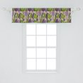 thumbnail image 2 of Ambesonne Botanical Window Valance, Abstract Leaves Garden, 54" X 12", Pale Sepia Multicolor, 2 of 3