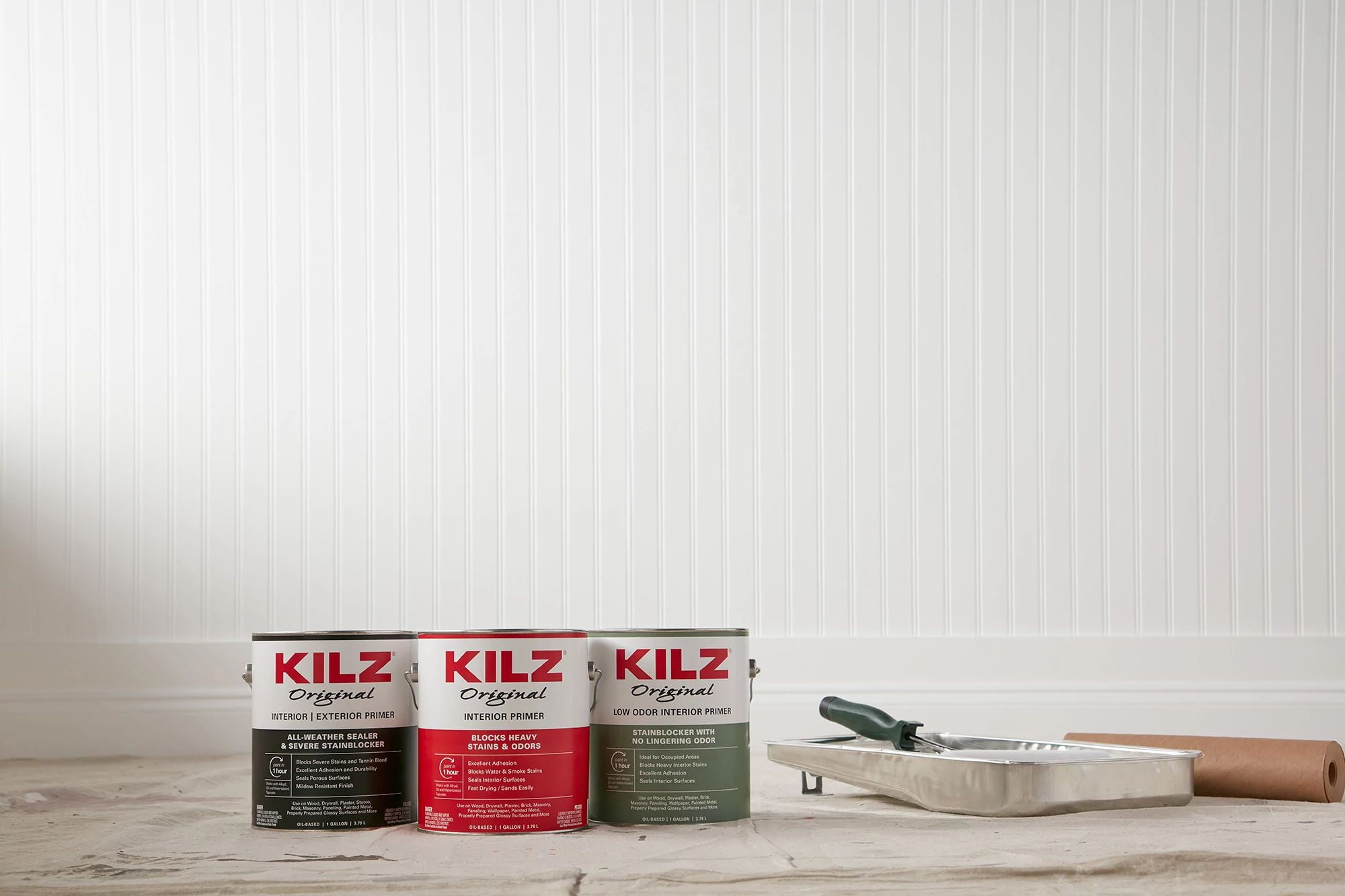 KILZ Original Oil-Based Primer, Sealer & Stainblocker, White