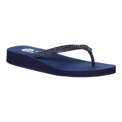 yellow box jello flip flops