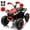 Red, variant on 24V 2 Seater 4WD Ride on Toys ATV for Kids 4*200W 4-Wheeler Quad w/ MP3 LED Lights Music, Red