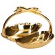 thumbnail image 1 of Matsuzay Cisne de fruta pequeño de caramelo pequeño de gama alta creativo de metal de divisiones Adecuado para colocar toallas Mostrada Matsuzay HA020431-00, 1 of 1