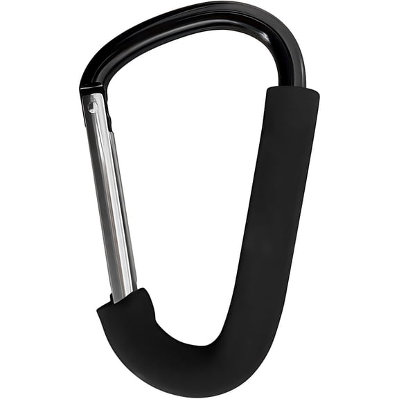 Large  Carabiner, Heavy-Duty  Hooks for  Bags and Shopping - Durable Multi-Purpose Carabiner Clips for Camping, Hiking, Travel, Outdoor Accessories
