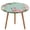style-5, variant on Flamingo Pattern Round Fitted Tablecloth with Flannel Backing Elastic Table Cloth Waterproof Oil-Proof Plastic Table Cover Table Up 40"-54" Diameter)