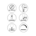 thumbnail image 3 of Monteaux Lighting 17.63 in. 3-Light Black Flush Mount Ceiling Light with Opal Glass Globe Shades, 3 of 10